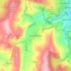 Kettleshulme topographic map, elevation, terrain