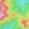 863 topographic map, elevation, terrain