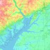 Spesutie Island topographic map, elevation, terrain