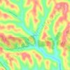 Nineveh topographic map, elevation, terrain