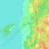 Tånnö topographic map, elevation, terrain