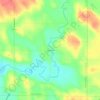 Saylesville topographic map, elevation, terrain