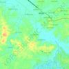 Ghonar Para topographic map, elevation, terrain