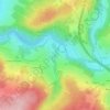 Laloux topographic map, elevation, terrain