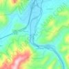Chestoa topographic map, elevation, terrain