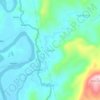 Taulan topographic map, elevation, terrain