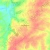 Rosseignies topographic map, elevation, terrain