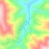 Orogrande topographic map, elevation, terrain