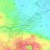 Södra Sandby topographic map, elevation, terrain