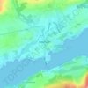 Kenmare topographic map, elevation, terrain