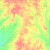 Labette County topographic map, elevation, terrain
