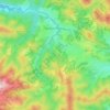 Verkhnii Yalovets topographic map, elevation, terrain
