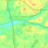 Marshall topographic map, elevation, terrain