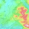 Lamplugh topographic map, elevation, terrain