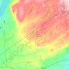 Town of Providence topographic map, elevation, terrain