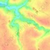 Caix topographic map, elevation, terrain