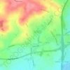 Risley topographic map, elevation, terrain