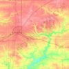 Knox County topographic map, elevation, terrain