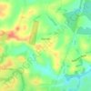 Waraba topographic map, elevation, terrain