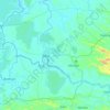 Sibu topographic map, elevation, terrain
