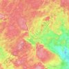 Hässleholms kommun topographic map, elevation, terrain
