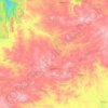 Água Branca topographic map, elevation, terrain