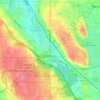 Twinsburg topographic map, elevation, terrain