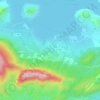 Liausson topographic map, elevation, terrain