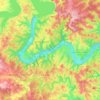 Lake Austin topographic map, elevation, terrain