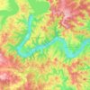 Lake Austin topographic map, elevation, terrain