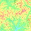 Concord Township topographic map, elevation, terrain