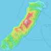 Kapiti Island topographic map, elevation, terrain