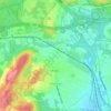 Wharton topographic map, elevation, terrain