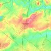 Warrington Township topographic map, elevation, terrain