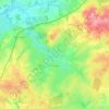 Soumans topographic map, elevation, terrain