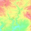 Stark County topographic map, elevation, terrain