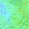 Teteringen topographic map, elevation, terrain