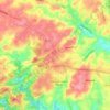 Newtown Township topographic map, elevation, terrain