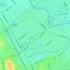 South Okkalapa topographic map, elevation, terrain