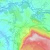 Postiglione topographic map, elevation, terrain