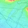 Pico Rivera topographic map, elevation, terrain