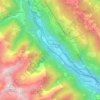 Giornico topographic map, elevation, terrain