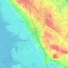 Neston topographic map, elevation, terrain