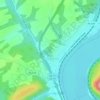 Duncannon topographic map, elevation, terrain