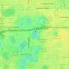 Lake Greenwood topographic map, elevation, terrain