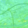 Echteld topographic map, elevation, terrain