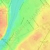 Centre-Nord topographic map, elevation, terrain