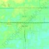 Garrett topographic map, elevation, terrain