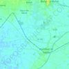 Thorpe St. Peter topographic map, elevation, terrain