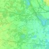 Goričan topographic map, elevation, terrain